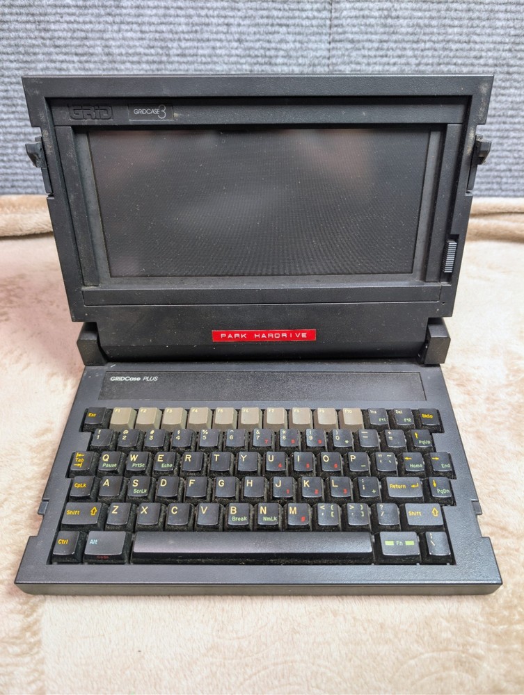 Vintage Gridcase 3 Plus Computer U.S. Central Command Air Force MacDill 1980's