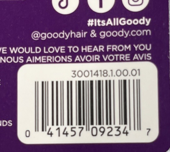 Goody Classic Snap Clips Pinces (3 Pack)