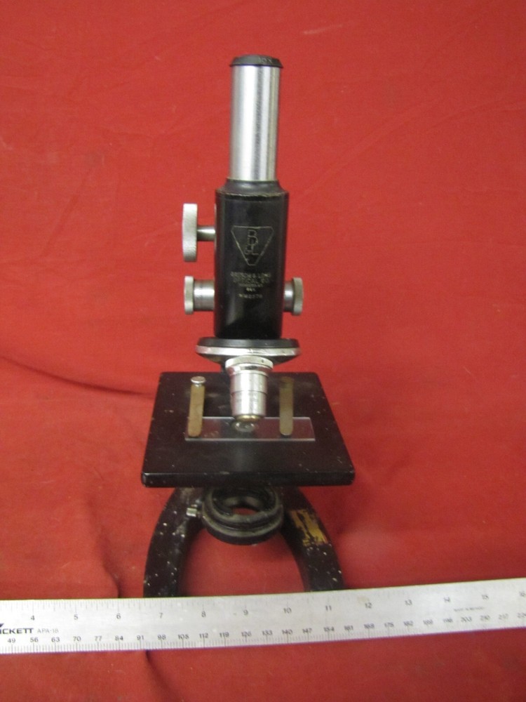 Vintage USA made Bausch & Lomb Microscope