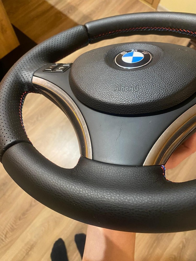 OEM BMW Sport Steering Wheel E90 E91 E92 E93 M3 E82 E81 E87 E88 1 3 Series