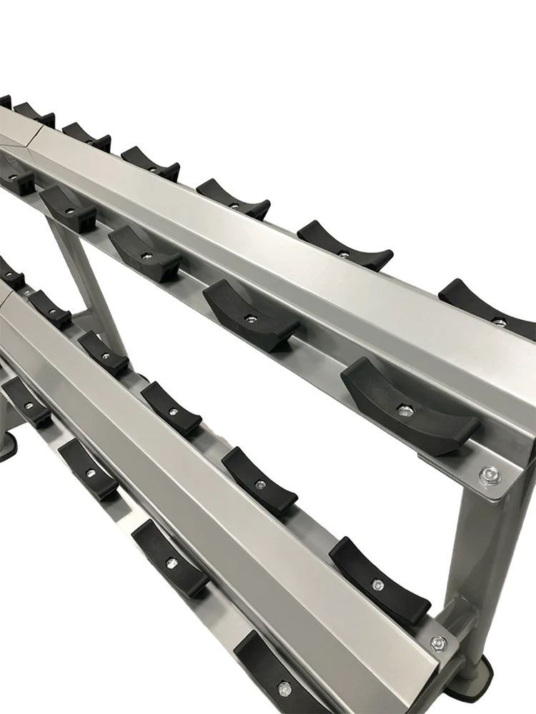 Two Tier 10 Pair Dumbbell Rack
