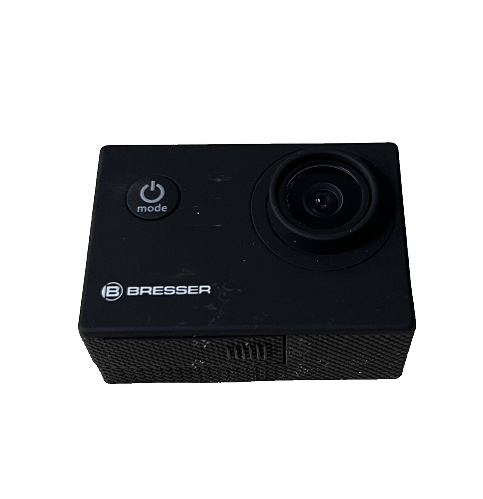 Bresser 12MP 1080p HD Action Camera with Waterproof Case & Mounts