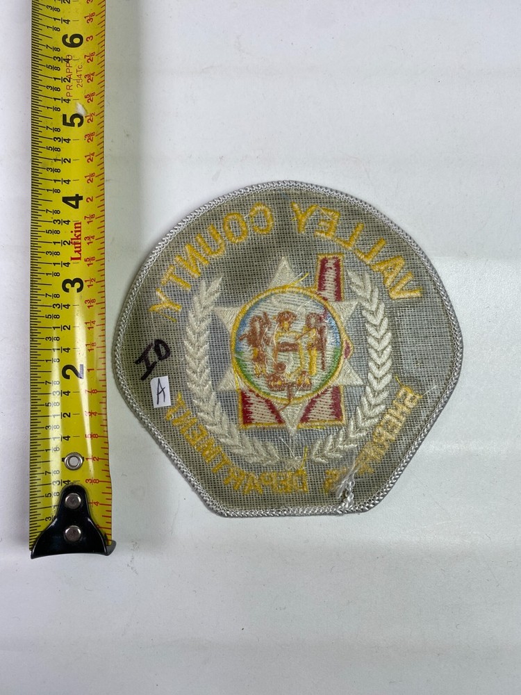 Valley County Sheriff Idaho ID Patch E7