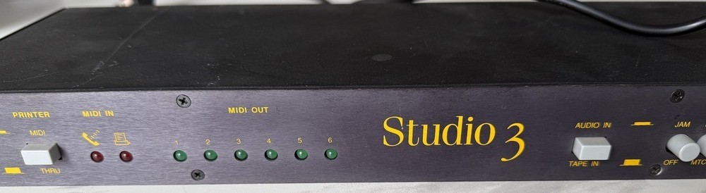 Opcode Studio 3 MIDI Interface TESTED WORKS