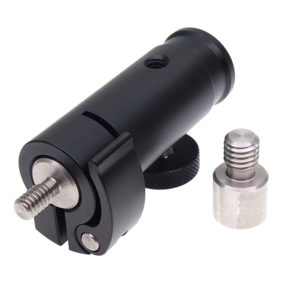 Microphone Boompole Quick Release System with 1/4"&3/8" Screw Head