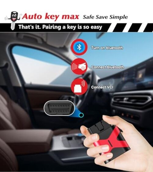 Simple Key Fob, Keyless Entry Remote Programmer Kit, Replacement for Chevy