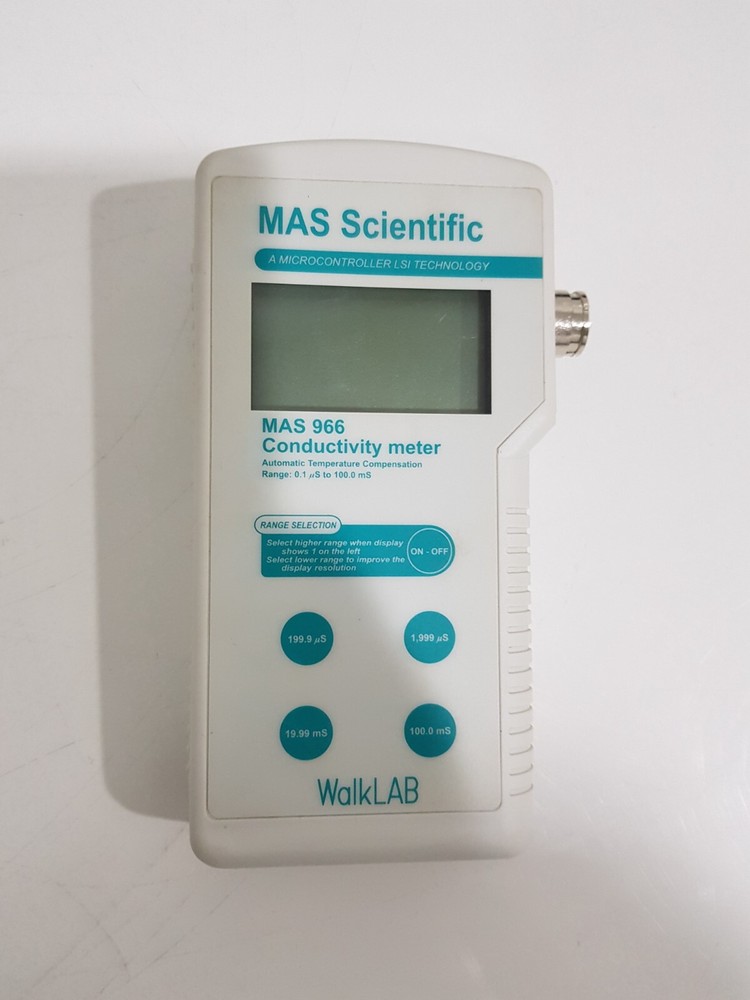 MAS Scientific MAS 966 Conductivity meter, A microcontroller lsi technology