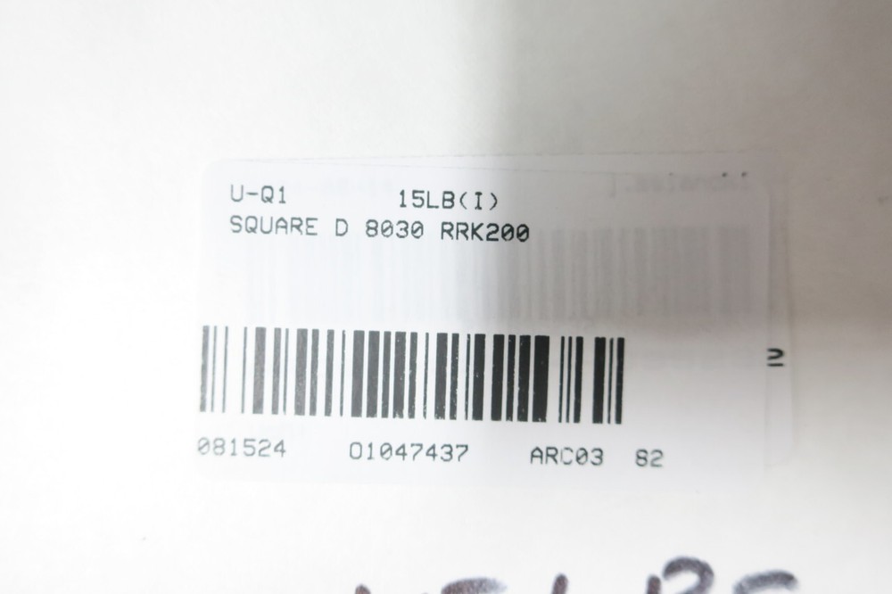 Square D 8030 RRK200 Chassis Module Ser E2