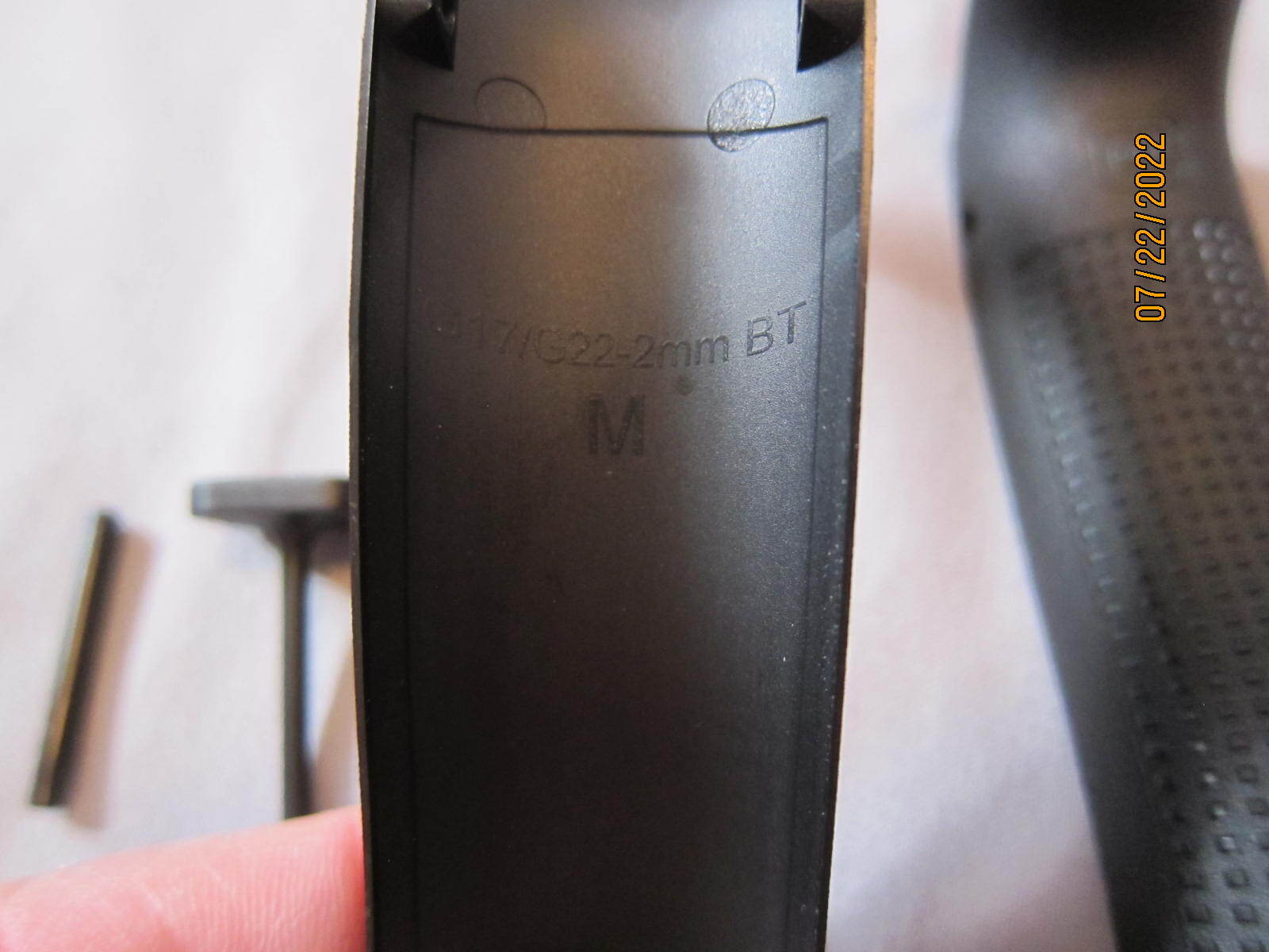 New GLOCK Safe Action Back Straps G17/22 Gen 4 & 5 Models G17 G22