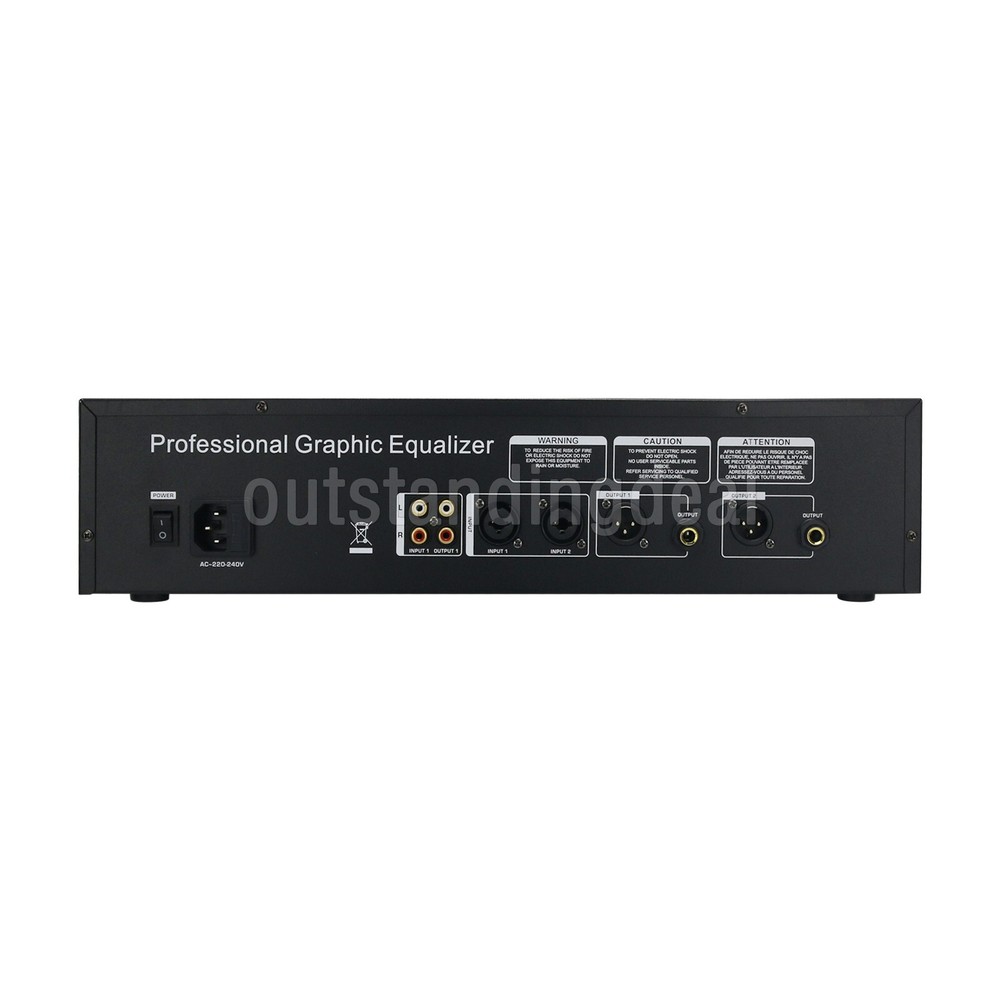 TKL T2531 Graphic Equalizer Audio Processor Two 31-Band Spectrum Display ot16