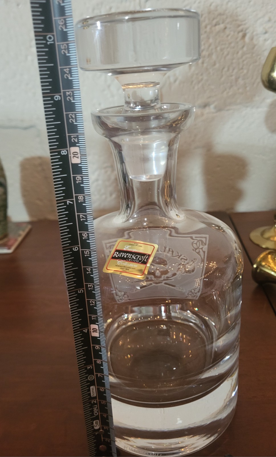 Scallywag Tactical Decanter Ravenscroft Crystal