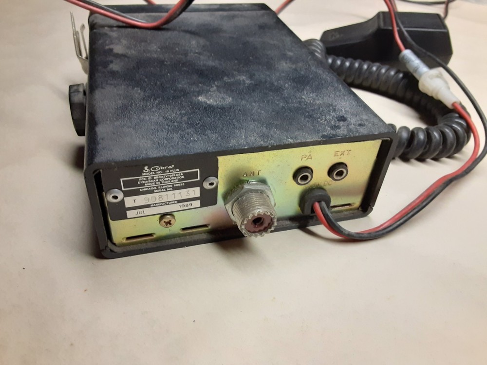 Cobra 19 Plus CB Radio UNTESTED