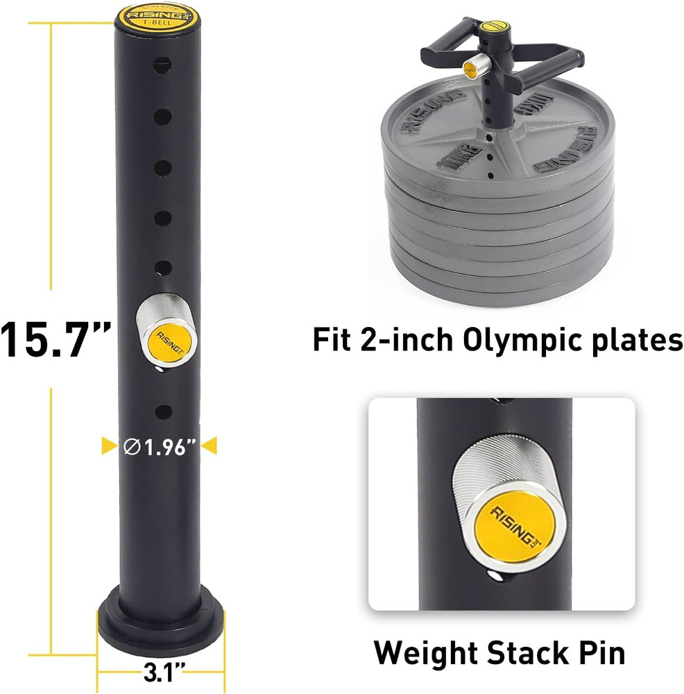 Adjustable Kettlebell Handle,Heavy Duty Kettlebell Handle for Plates,Loading Pin