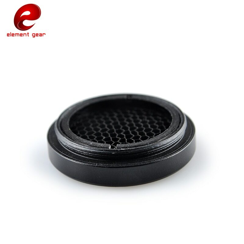 Element Airsoft Killflash Scope Head Mesh Metal Cover for Red Dot Sight Scope BK