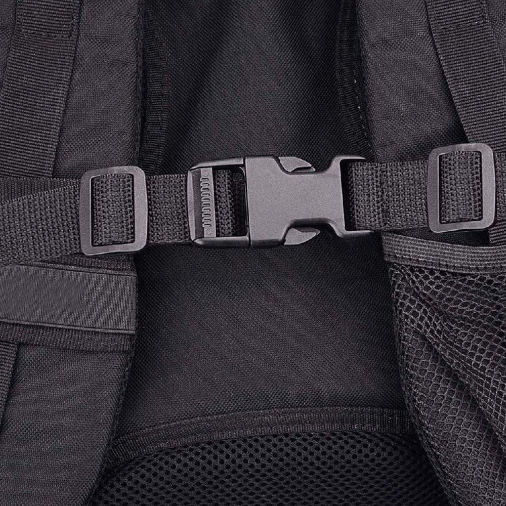 300PCS Plastic Webbing Straps Backpack 25MM (150* Slides Release & 150* Buckles)