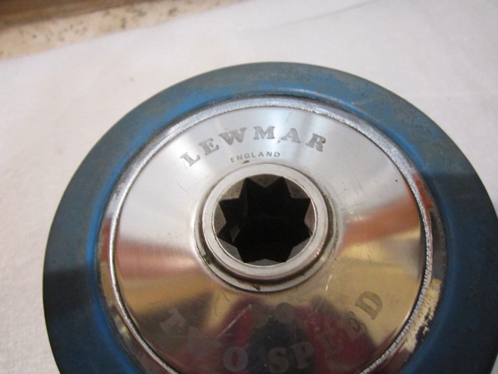 Lewmar 30 Two Speed Sailboat Winch Chrome Brass #2