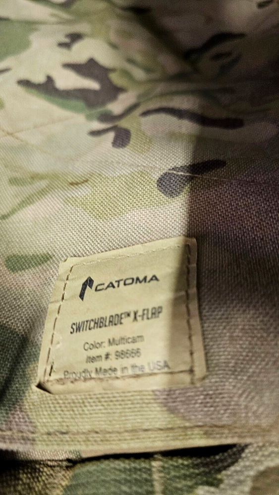 CATOMA Backpack Switchblade X-FLAP Multicam Item # 98666 & RAID PACK