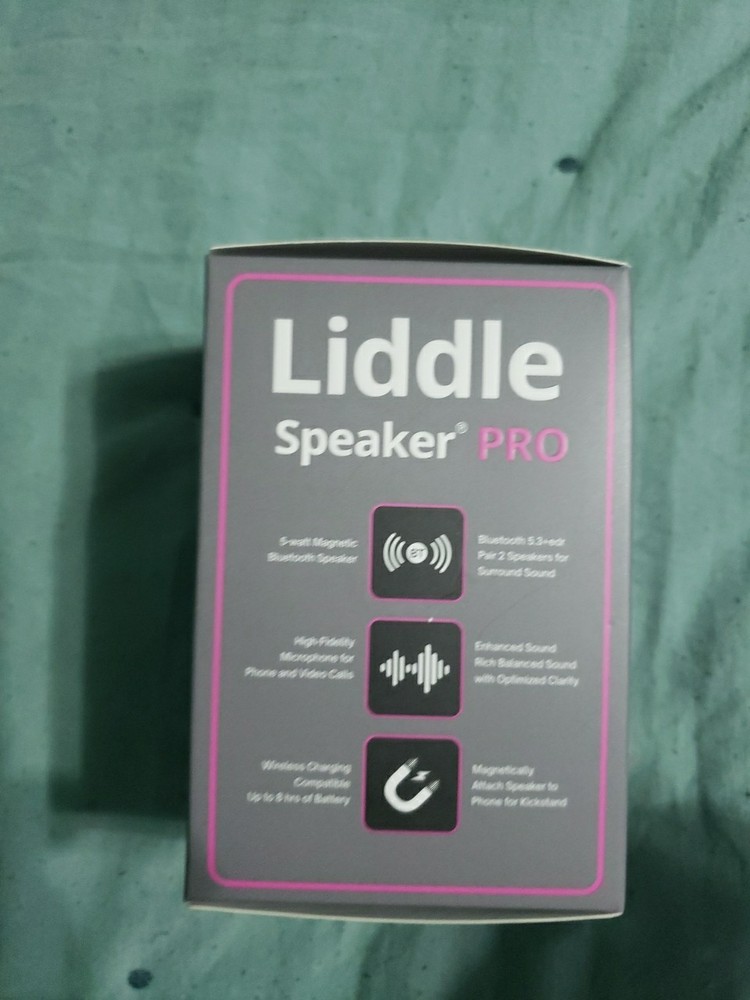 Liddle Speaker Pro Blue New