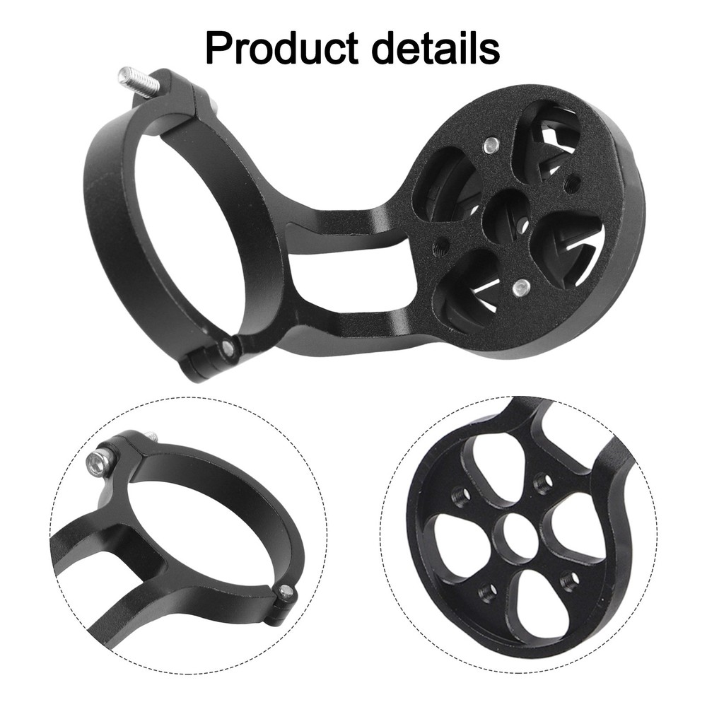 Aluminum Bicycle Computer Mount for Wahoo For Garmin Easy Installation