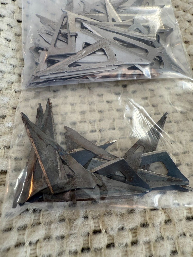 Vintage Archery Broadhead Blade Lot