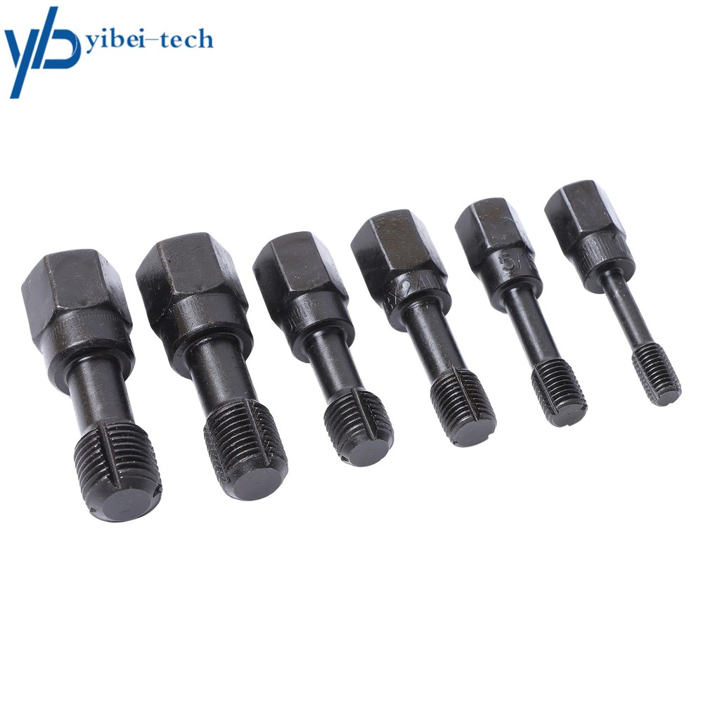 49Pcs Thread Chaser Set UNC UNF Metric Thread Restorer Tool Rethreading Kit