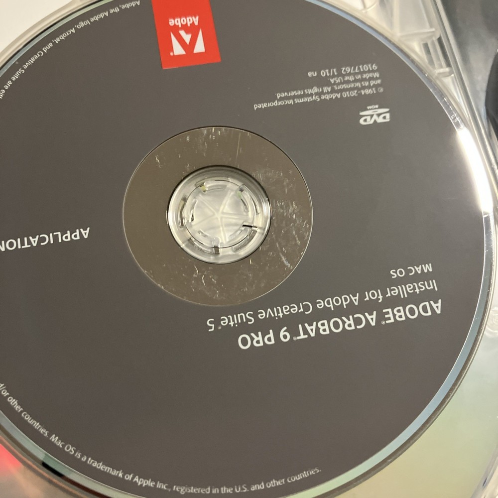 Adobe Creative Suite 5 Web MAC OS Premium Cs5 With Key Apple