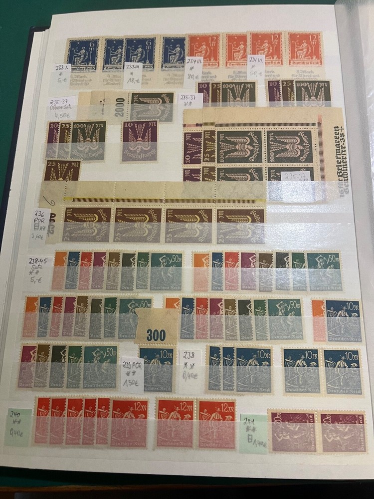 50 different DR mint or with fold, + a certified stamp!!!