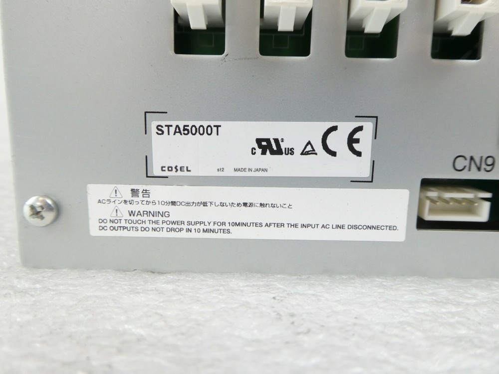 Cosel STA5000T Switching Power Supply 5000w w/Sequence Unit Working Surplus