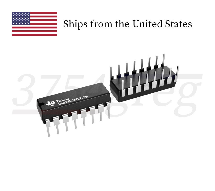 10pcs - TL494CN - Pulse-Width-Modulation Control Circuit - DIP-16 - TI