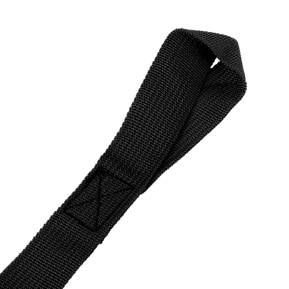 10PCS Black 2.5 x 20.5cm Cargo Belt Loop Tie Down Strap for Motorcycle