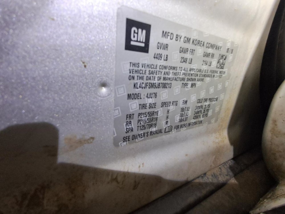 Shifter ENCORE 2018 Transmission Shift 1530754