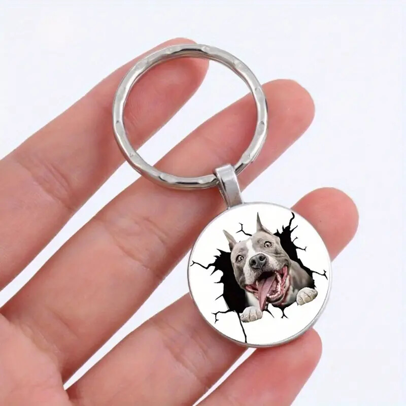 Interesting Dog Breakout Keychain