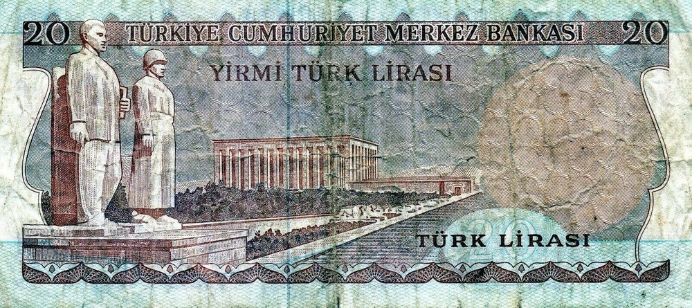 Turkey: 20 Lira, 1974