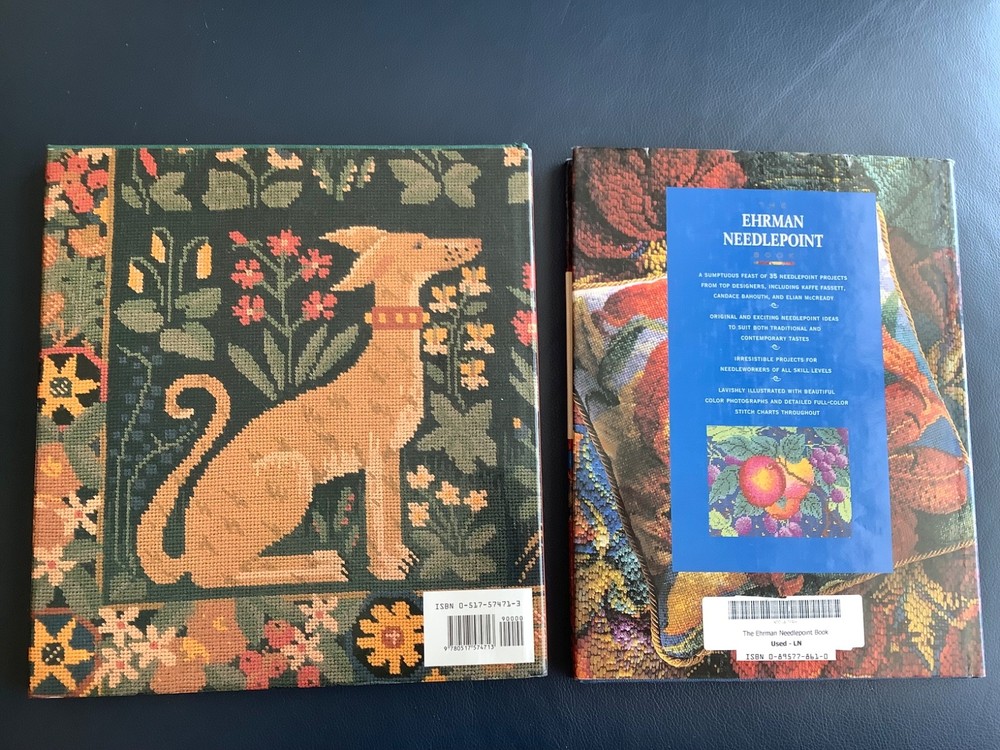 2 Ehrman Needlepoint Books
