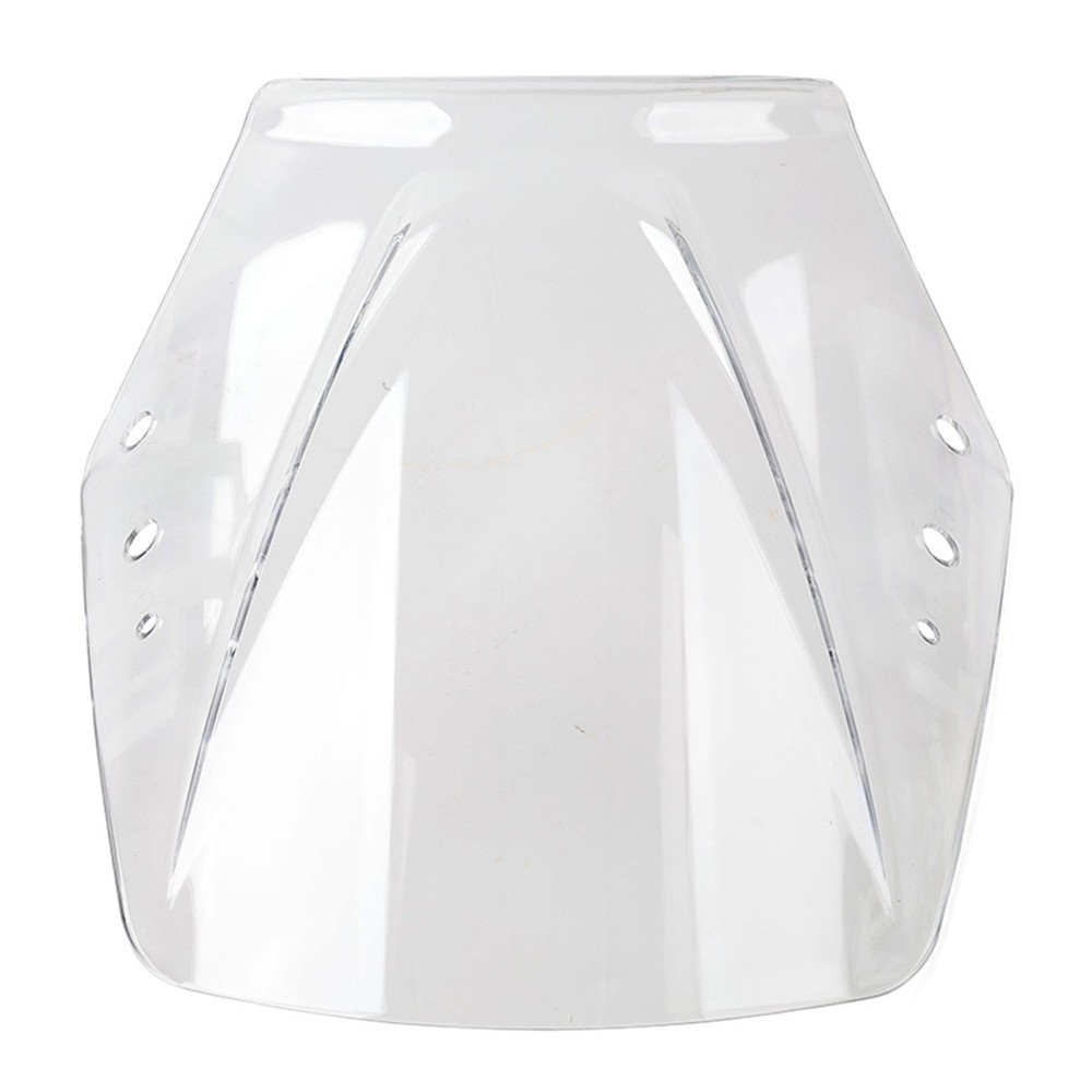 White Universal Motorcycle Windscreen Windscreen Deflector Wind Shield