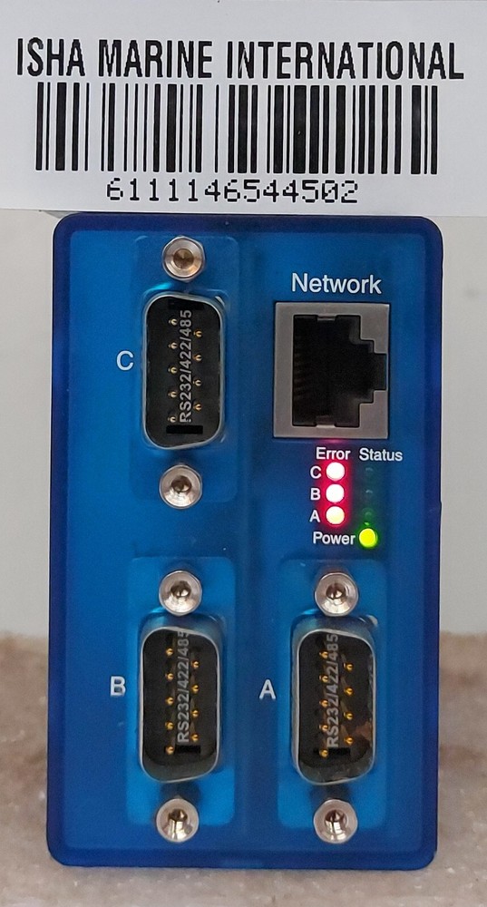 WuT Com-Server High Speed Isolated 10/100 BaseT 58633