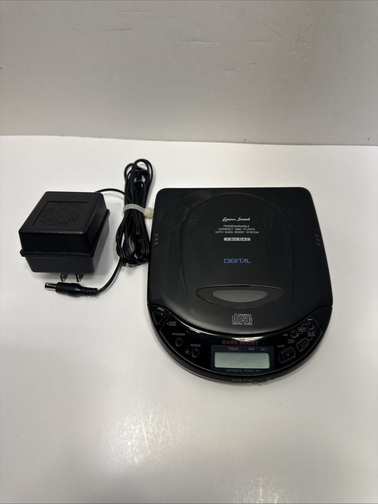 Lenoxx Sound Programmable Compact Disc Player Model CD-51 AC/DC Plug In