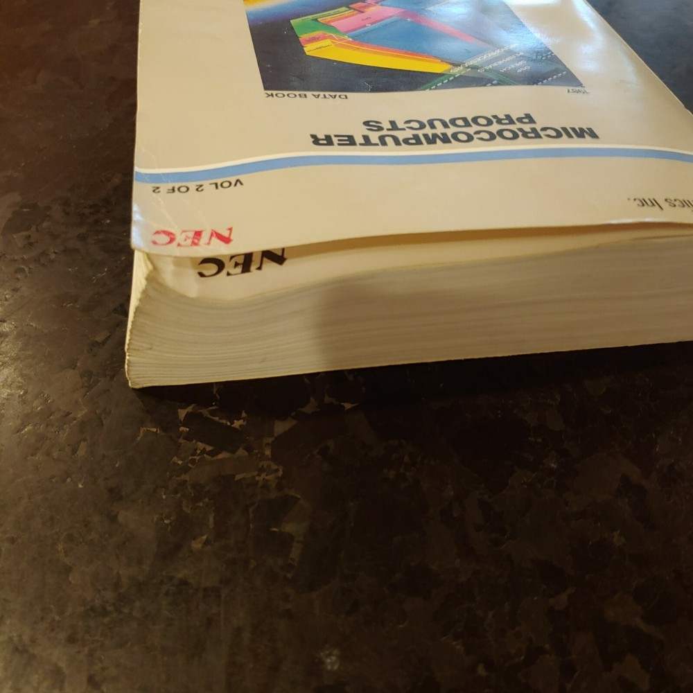 1987 NEC Microcomputer Products Vol 2 of 2. Microprocessors, Peripherals, DSP