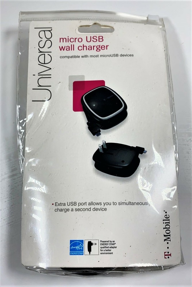 T-Mobile SUPA33058 Universal Dual Micro USB Wall Charger