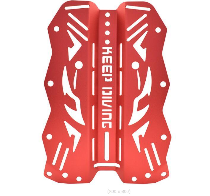 New Updated Scuba Diving Aluminium Backplate BCD Tech Gears 3mm Backplates