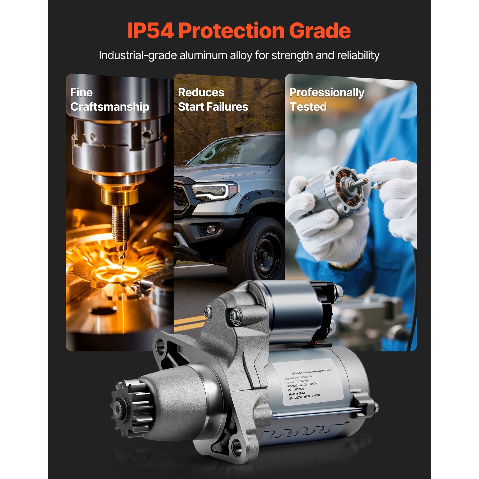 New Starter for LEXUS ES300 350 Toyota Camry Highlander RAV4 2.4/3.3/3.5L 17825