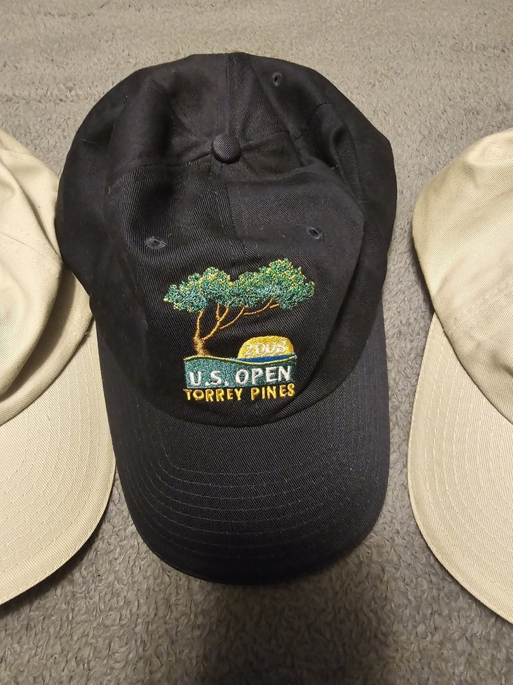 U.S OPEN ADJUSTABLE GOLF ⛳️ HATS 2007 2008 2009
