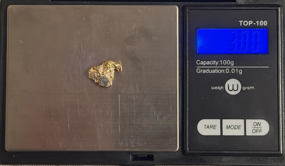 2.99 Gram Gold Nugget-Nuggets By Grant