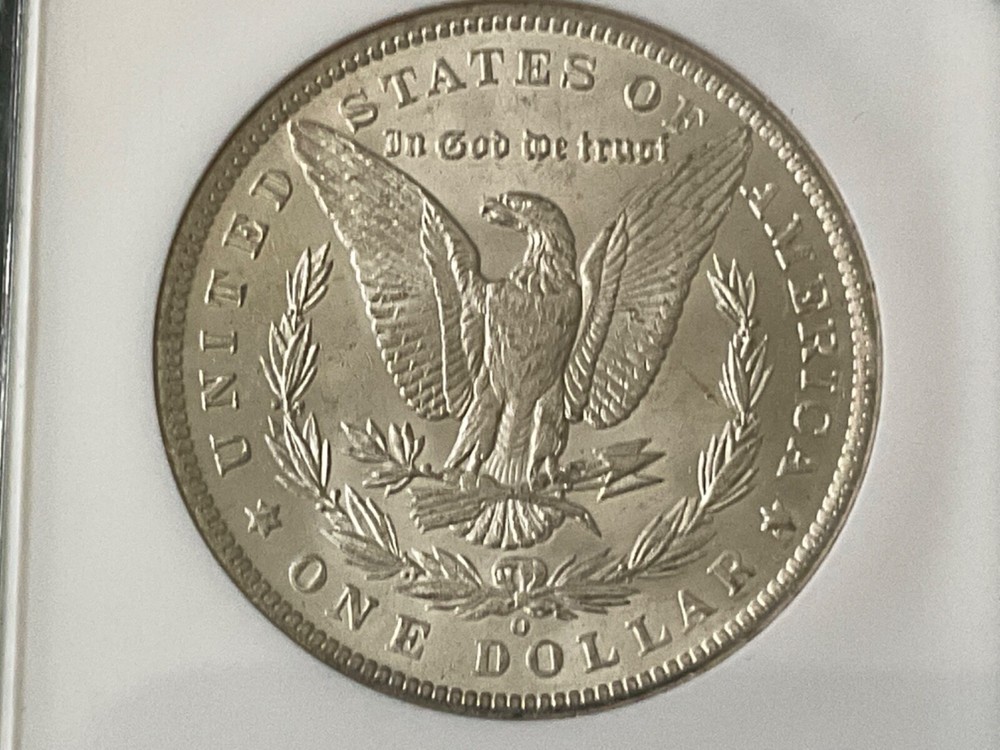 1885 O Morgan Dollar NGC MS 63 - 3