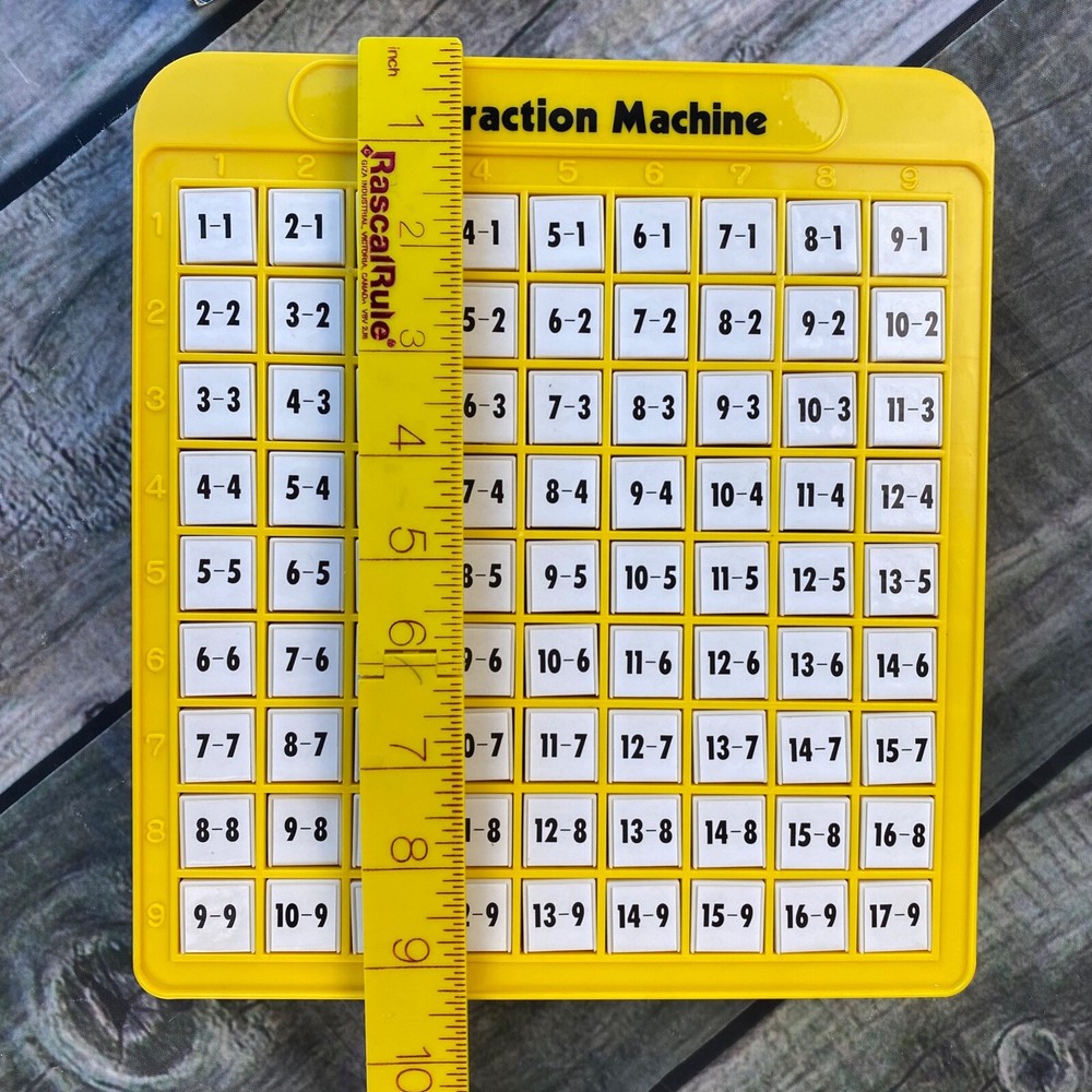 EUC Lakeshore Subtraction Machine Learn Subtract Press Button Math Educational