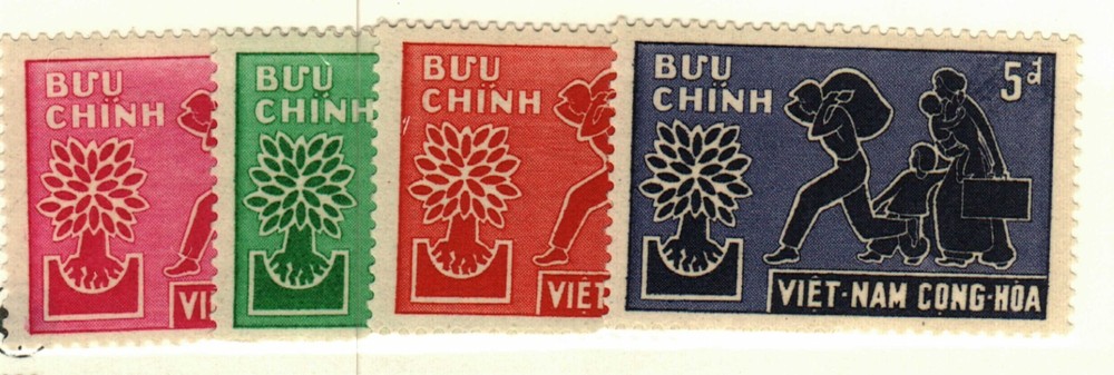 Vietnam #132-5 MNH