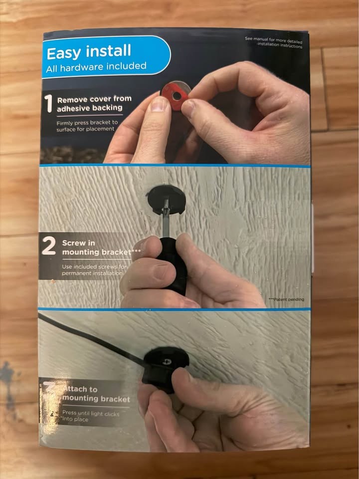 Enbrighten 50ft Wi-Fi Eternity Lights, Permanent Outdoor Lights, 36 LEDs