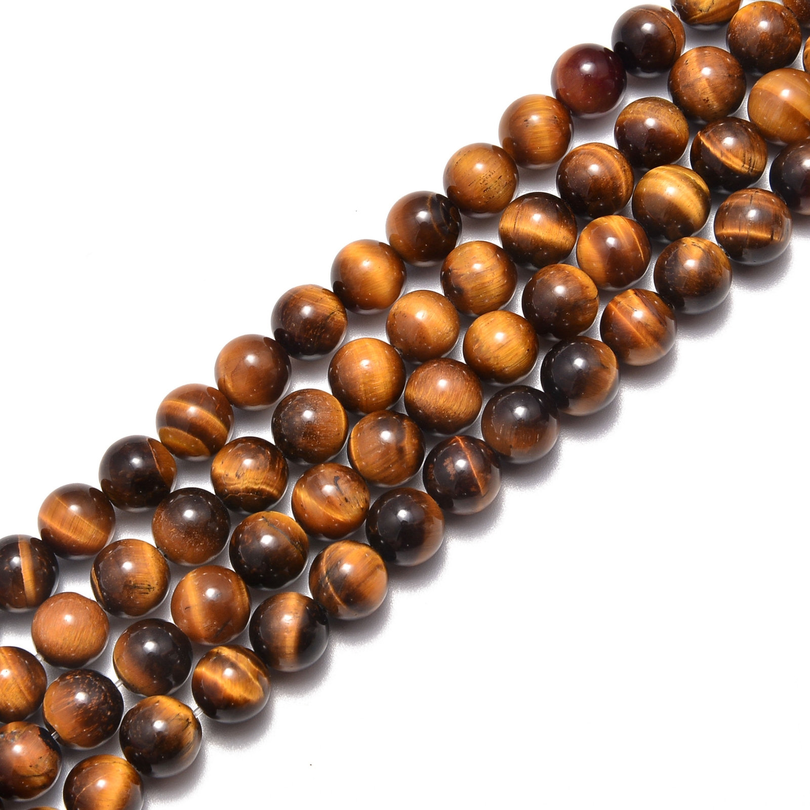 Yellow Tiger Eye Smooth Round Beads 4mm 6mm 8mm 10mm 12mm 14mm - 20mm 15.5" Strd