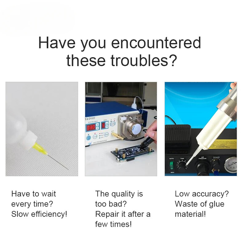 Auto Glue Dispenser Solder Paste Liquid Controller Dropper Fluid Dispenser