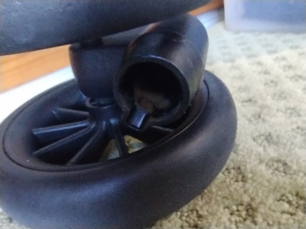 Evenflo Stroller front wheel only. Size 6"